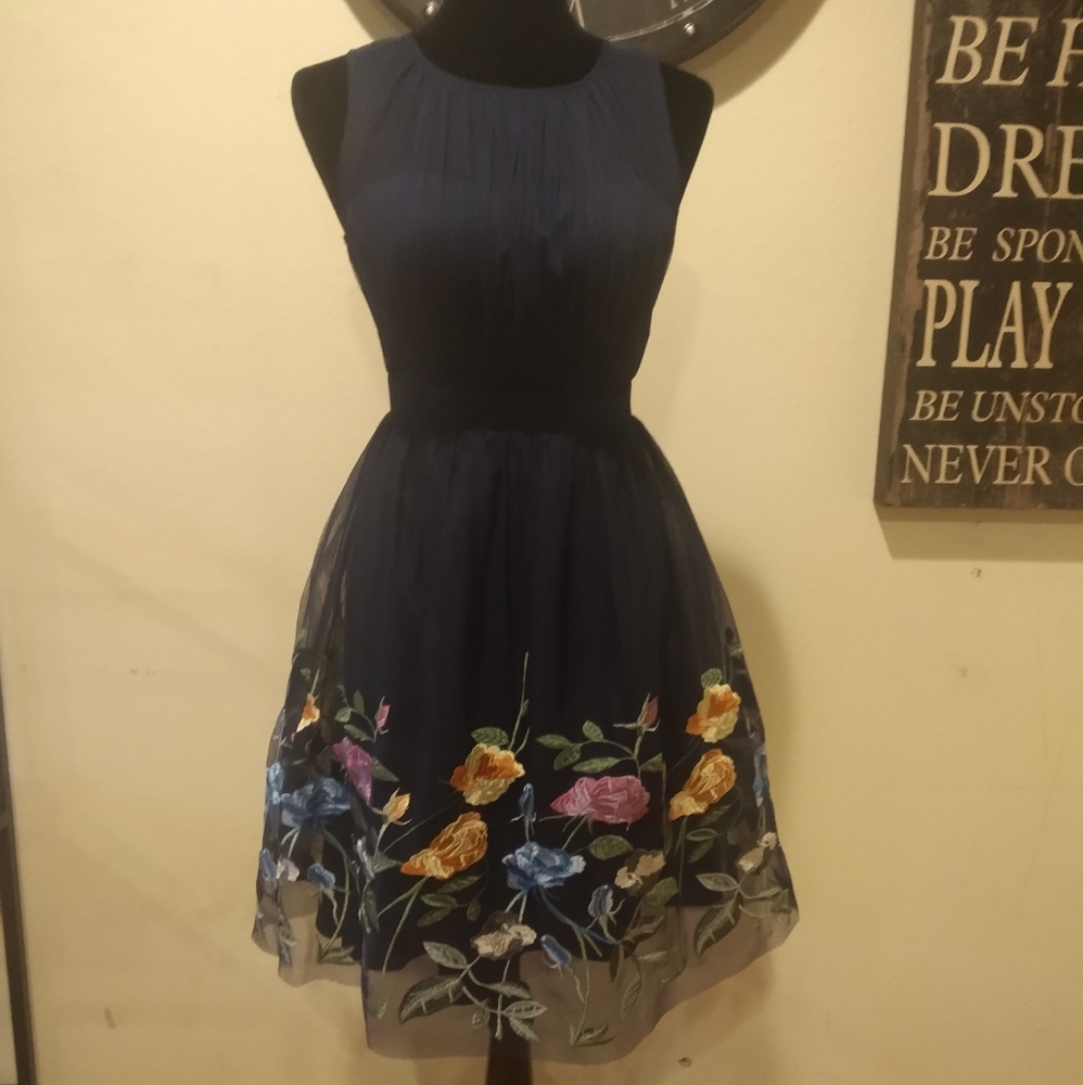 ModCloth/Geode Fit And Flare Dress